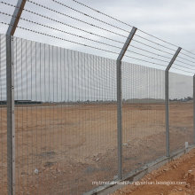 Hot Dipped Galvanized and Powder Coated 358 Welded Mesh Panel for Safety Barrier.